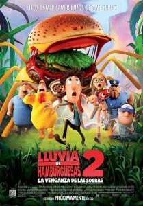 Lluvia de Hamburguesas 2: La Venganza de las Sobras