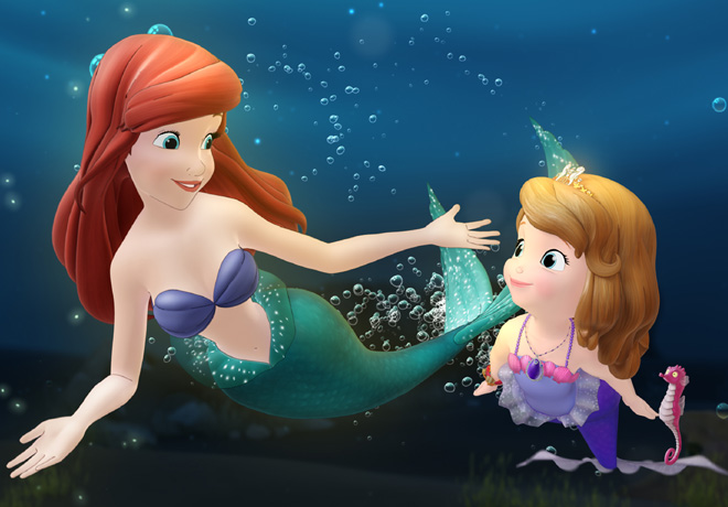 Disney Junior - La Sirenita con Princesita Sofia