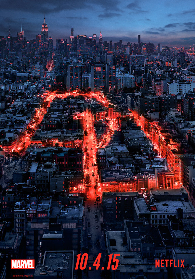 Netflix - Daredevil de Marvel - Afiche