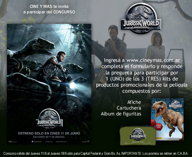 Concurso Jurassic World