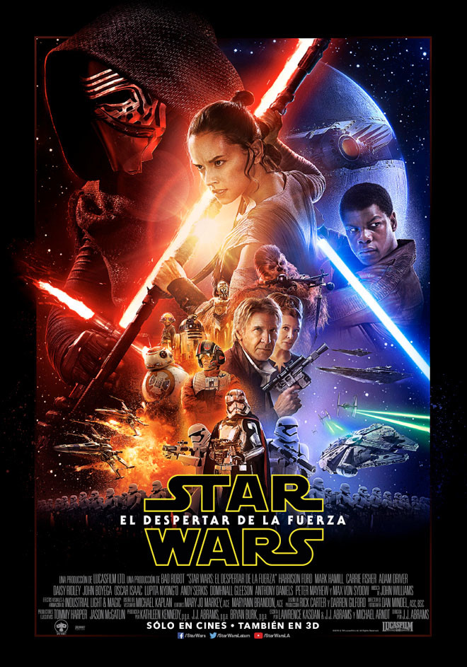 Afiche - Star Wars - El Despertar de la Fuerza