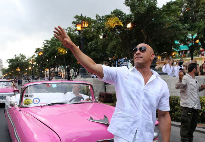 Rapido y Furioso 8 - Vin Diesel - Cuba