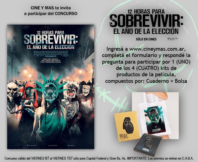Concurso 12 Horas para Sobrevivir - El Anio de la Eleccion