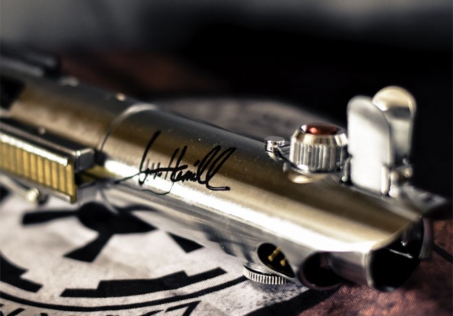 Argentina Game Show - Lightsaber Luke - Star Wars - Mark Hamill-