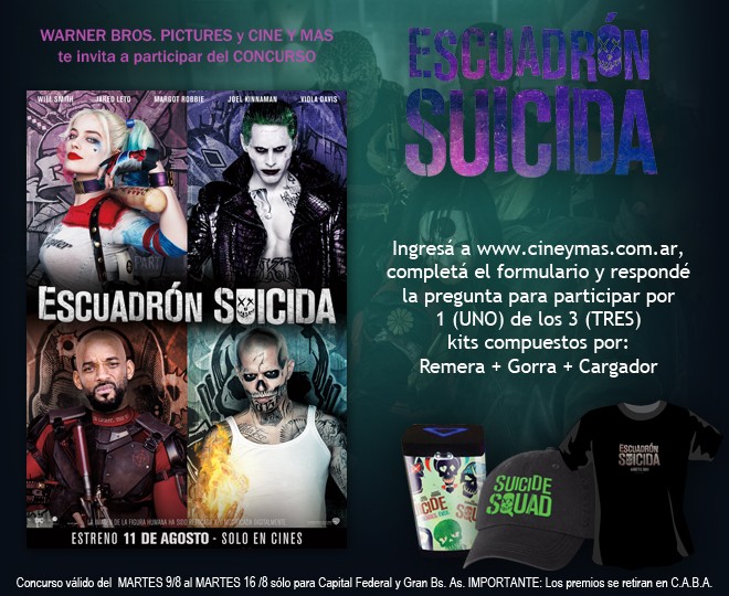 Concurso Escuadrón Suicida