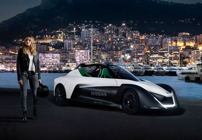 Nissan - Margot Robie - Electric Car - Vehicle - Vehiculo Electrico