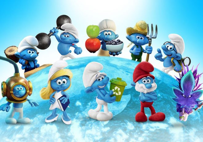 Pitufos - Smurfs - ONU - Unicef