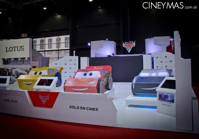 Disney-Pixar en el SalonAutoBA - Cars 3