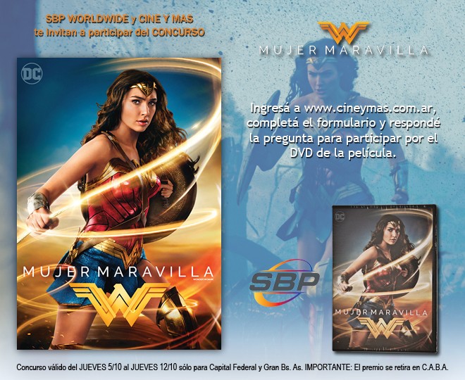 Concurso Mujer Maravilla SBP DVD