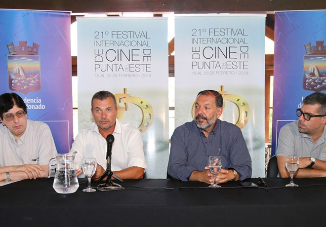 21 Festival de Cine de Punta del Este - Jorge Jellinek - Martin Papich - Jorge Céspedes - Valentín Trujillo