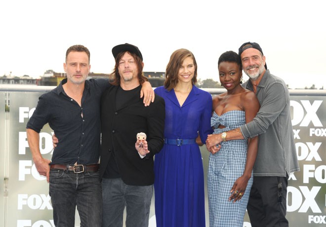 FOX Premium - The Walking Dead 9 - Andrew Lincoln - Norman Reedus - Lauren Cohan - Danai Gurira - Jeffrey Dean Morgan
